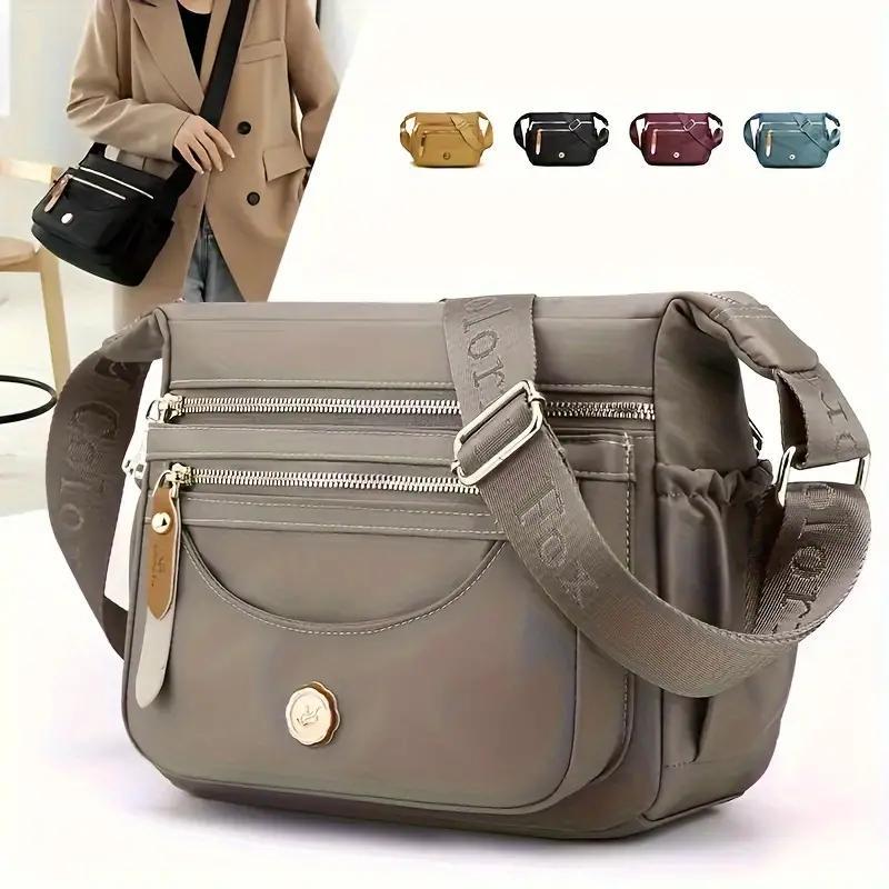 Crossbody Bags For Women Multi-Pockets Shoulder Bag Purses Waterproof Travel.