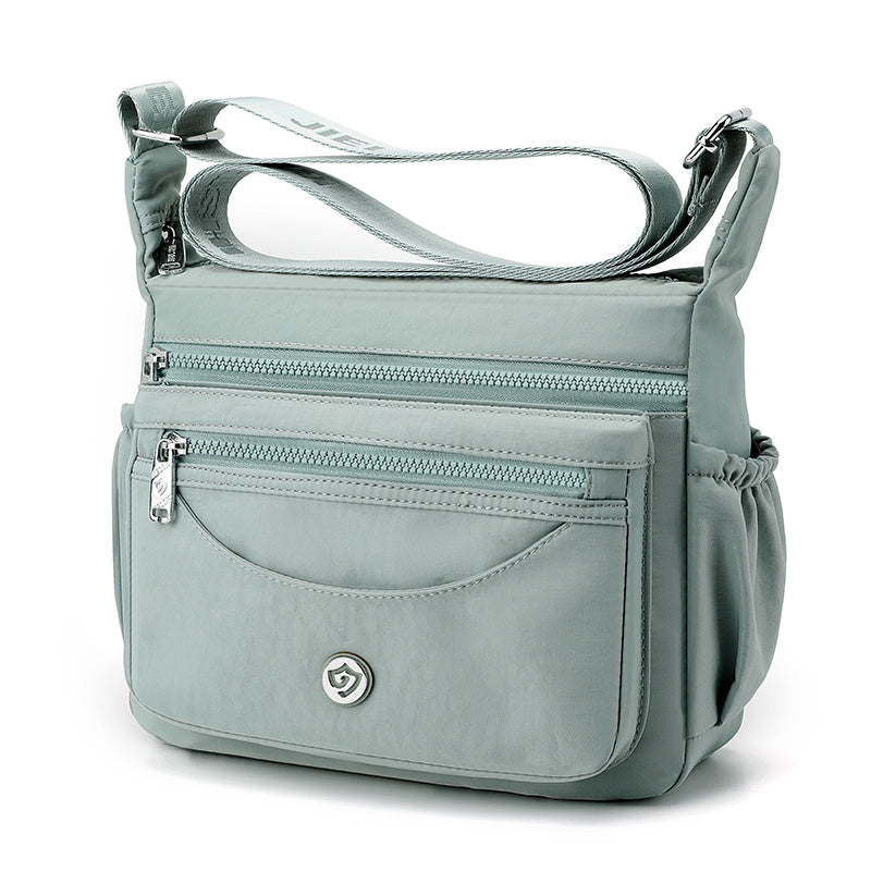 Women's New Shoulder Bag Fairy Student Underarm Bag Women's Pleated Handbag.