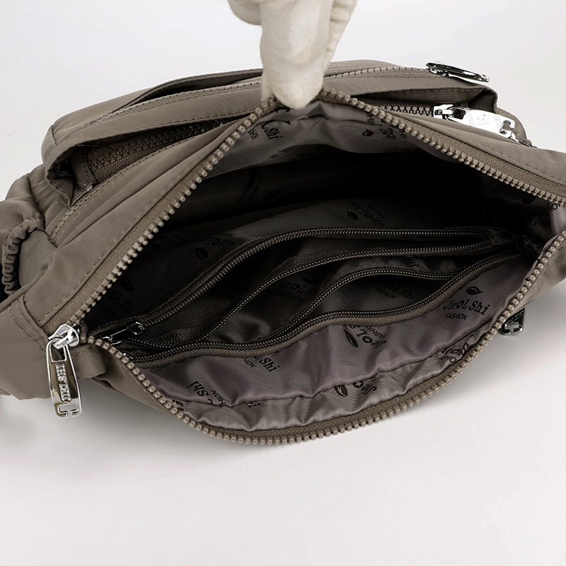 Women's New Shoulder Bag Fairy Student Underarm Bag Women's Pleated Handbag.