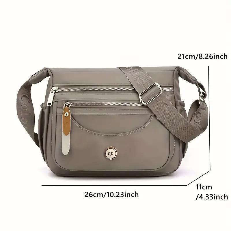 Crossbody Bags For Women Multi-Pockets Shoulder Bag Purses Waterproof Travel.