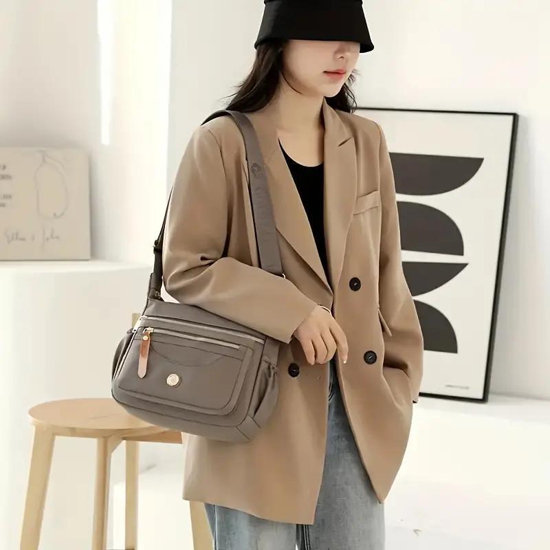 Crossbody Bags For Women Multi-Pockets Shoulder Bag Purses Waterproof Travel.